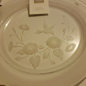 Avon HUMMINGBIRD Dinner Plate New in Box 10"
